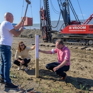 De bouw van ons nieuwe pand is gestart!